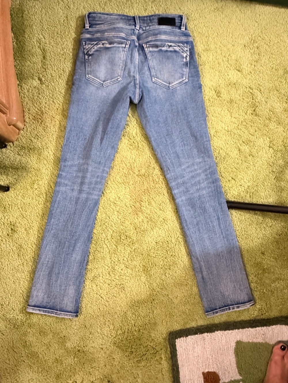 Buckle Light Blue Women’s Skinny Jeans - Picture 2 of 3